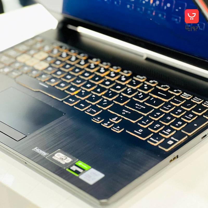 لپ تاپ استوک گیمینگ ایسوس Asus TUF FX506 i5 16GB 512GB 6GB GTX 1660