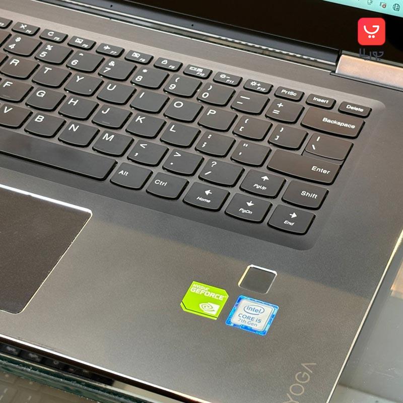 لپ تاپ استوک لنوو یوگا لمسی Lenovo Yoga 710 i7 16GB 256GB 2GB 940MX