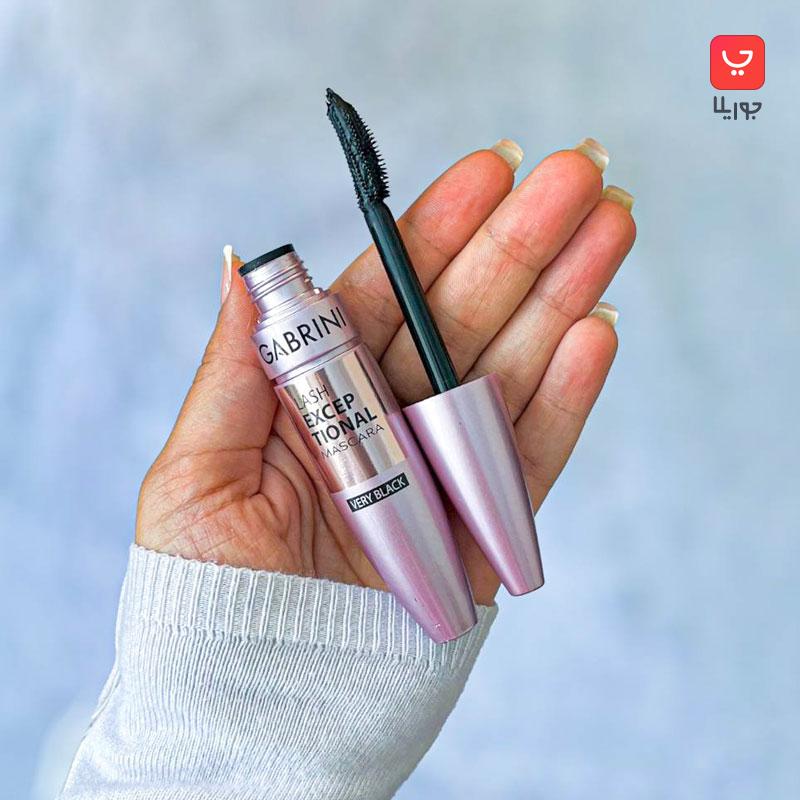 ریمل گابرینی Gabrini حجم دهنده مژه مدل lash exceptional اورجینال