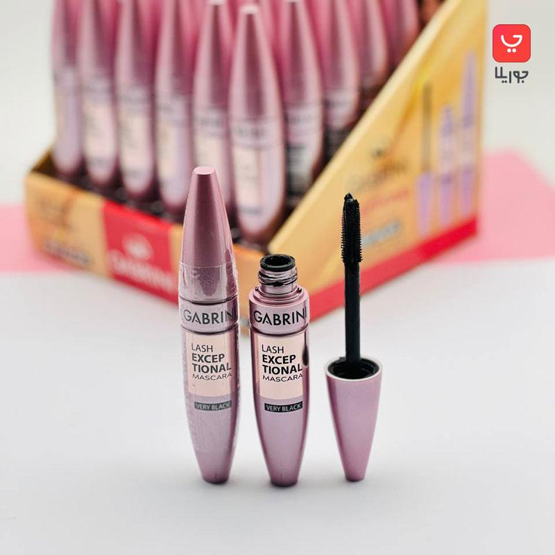ریمل گابرینی Gabrini حجم دهنده مژه مدل lash exceptional اورجینال