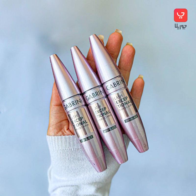 ریمل گابرینی Gabrini حجم دهنده مژه مدل lash exceptional اورجینال