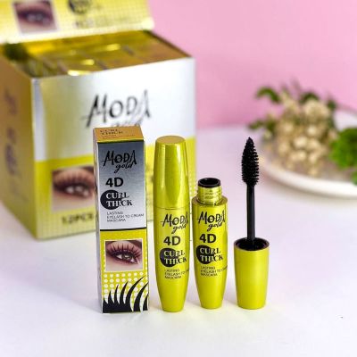 ریمل مویی مُدا گلد مدل 4D پرپشت کننده مژه ها با ماندگاری بالا