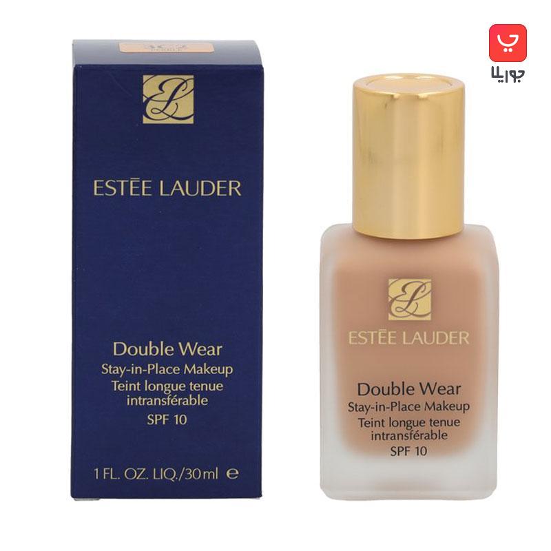 کرم پودر شیشه ای استی لادر Estee Lauder اصل مدل دابل ویر Double Wear