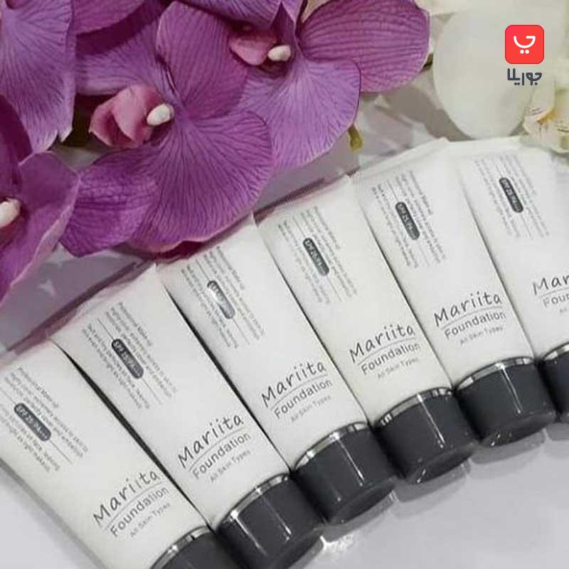 کرم پودر تیوپی ماریتا Mariita حاوی spf25