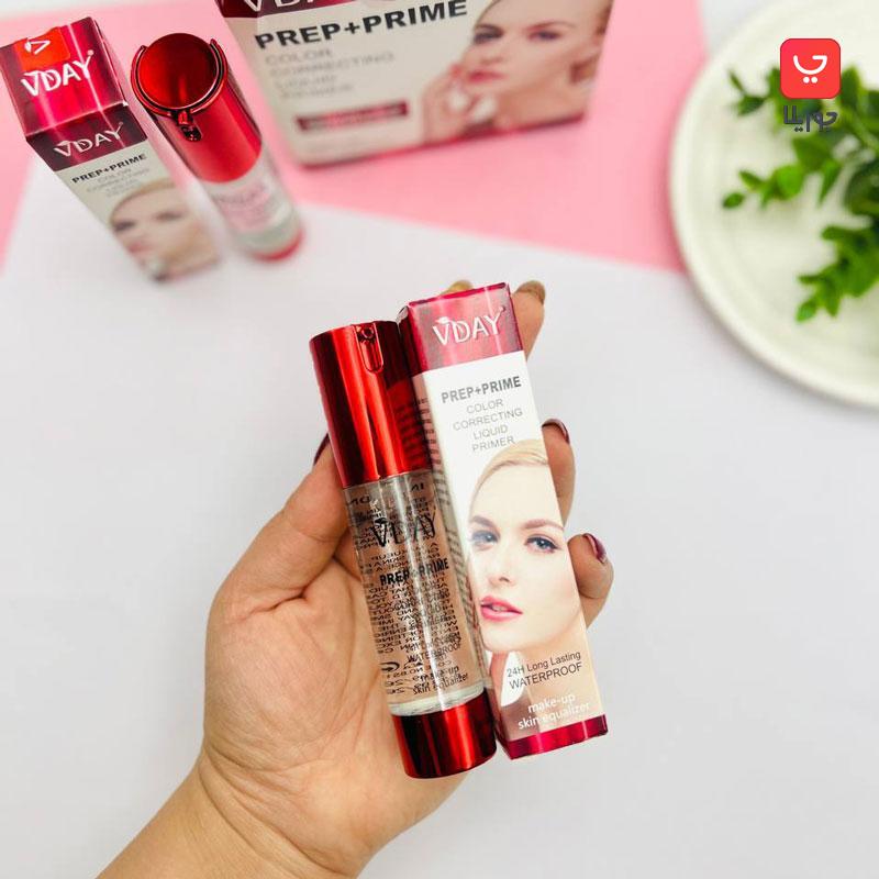 پرایمر ژله ای ویدی Vday مات کننده و مخملی مدل prep prime