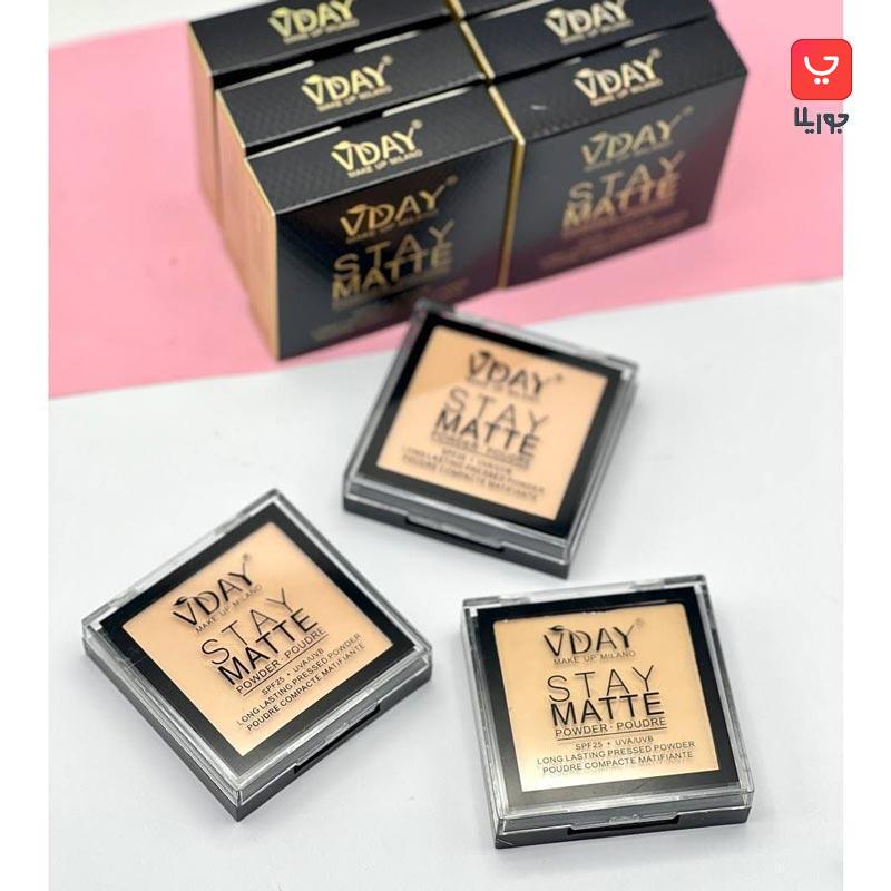 پنکک ویدی VDAY مدل STAY MATTE حاوی SPF25