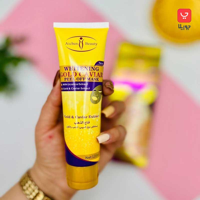 ماسک صورت خاویار طلایی آیچون بیوتی Aichun Beauty Gold Caviar