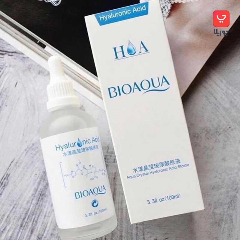 سرم هیالورونیک اسید بیوآکوا Bioaqua آبرسان و روشن کننده