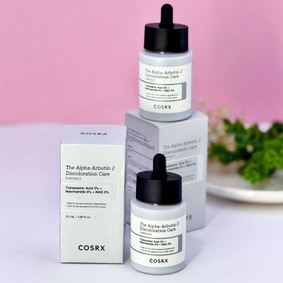سرم آلفا آربوتین 2 درصد کوزارکس cosrx ضد لک و روشن کننده