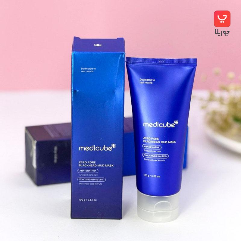 ماسک کنترل منافذ و ضد جوش سر سیاه مدی کیوب medicube