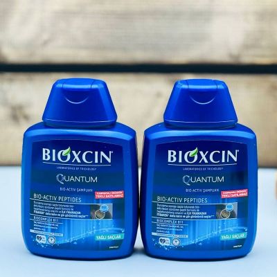 شامپو ضد ریزش مو بیوکسین Bioxcin مدل کوانتوم Quantum اصلی مناسب مو چرب