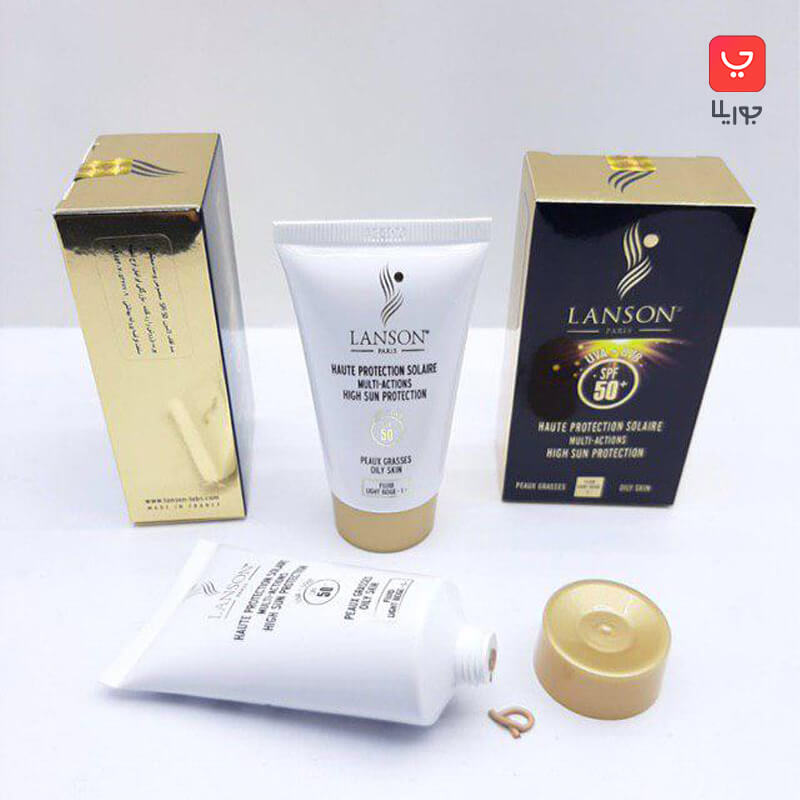 کرم ضد آفتاب لانسون مدل lanson multi actions