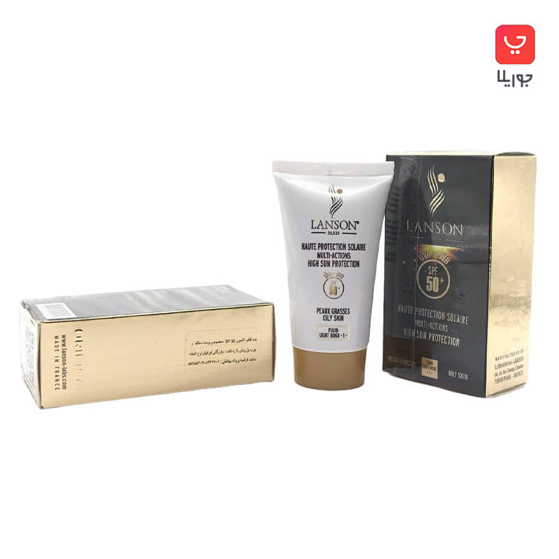 کرم ضد آفتاب لانسون مدل lanson multi actions